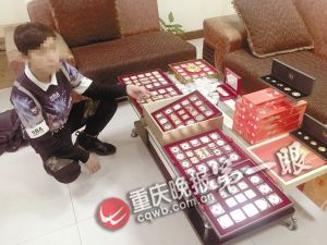 红河盗贼将价值百万古钱币当装饰品1.7万卖出